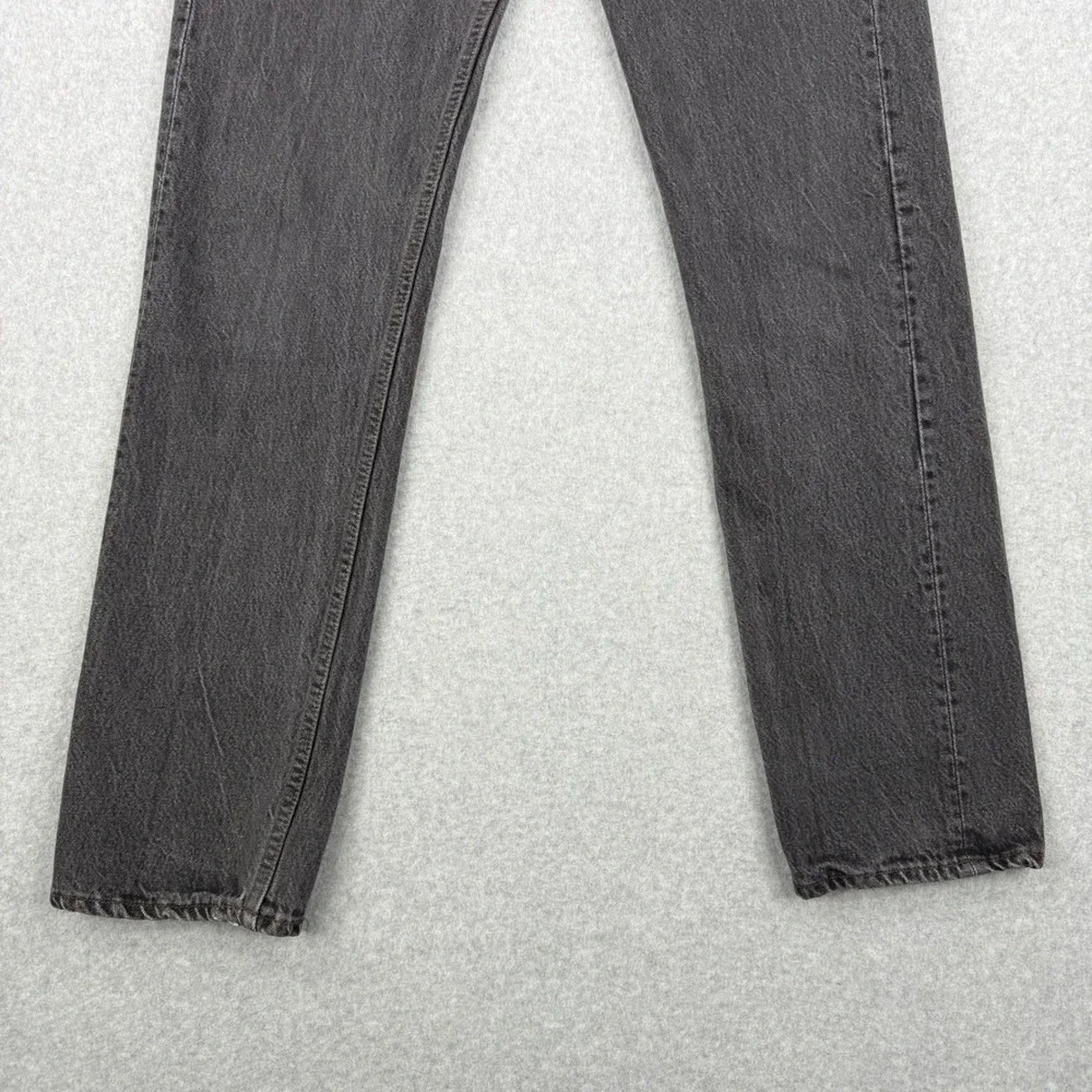 Vintage‎ Levis 501 Jeans Mens Fits 30x32 Black Button Fly 501-0658 Made in USA